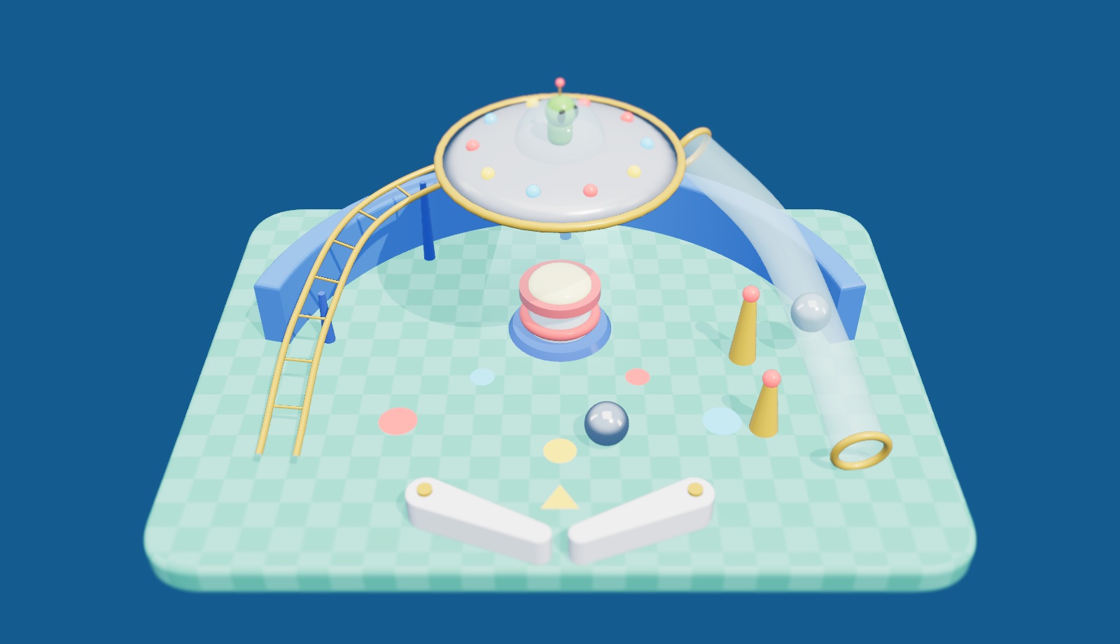 A shiny toy style table